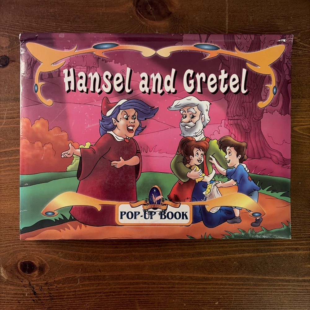 Vintage Disney‎ Hansel and Gretel Pop Up Out Book Fairy Tales 2003